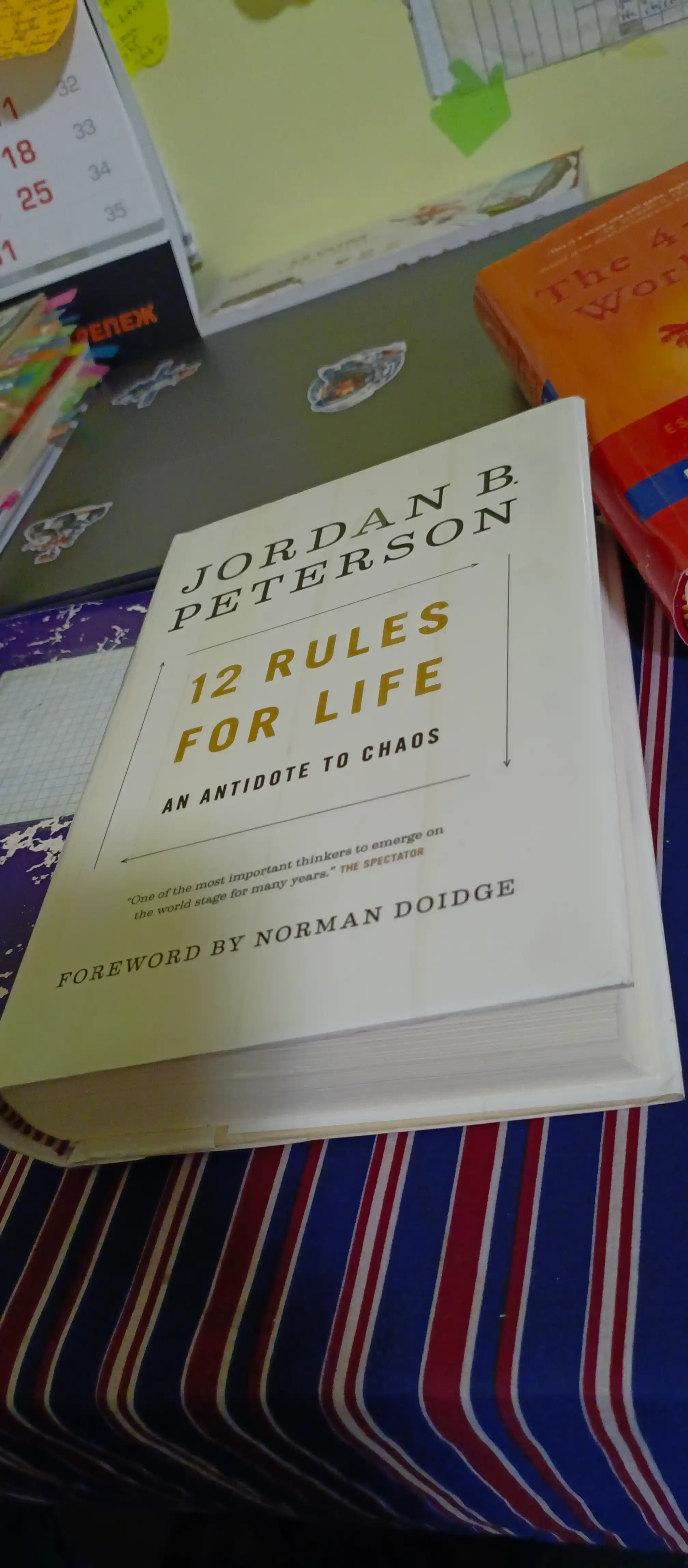 12 Rules for life, Jordan B. Peterson