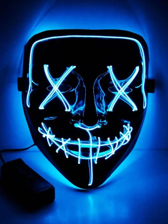 Yorqin, neon, karnaval niqobi