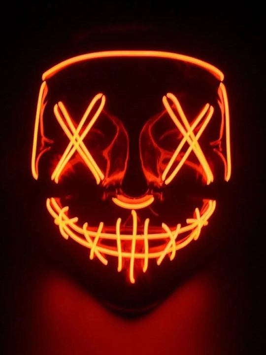 Yorqin, neon, karnaval niqobi