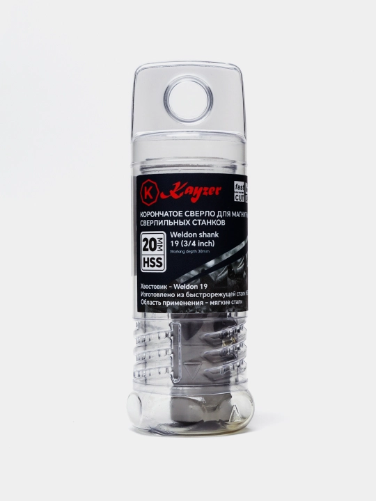 Magnit burg'ulash mashinalari uchun yadroli matkap, 20 mm, Kayzer - 