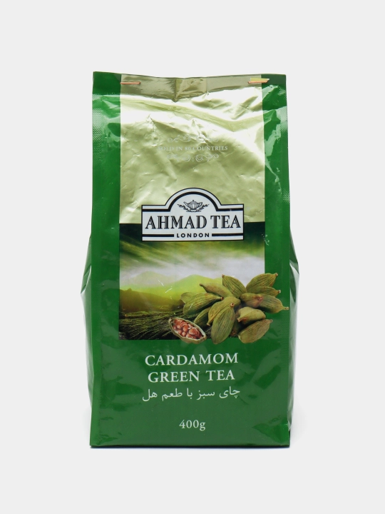 Yashil choy Ahmad Tea Cardamon Green, 400 g(1804) - 