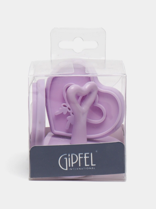 0316 Gipfel набор из кулинарных печатей-штампов AMOUR, в керамической подставке