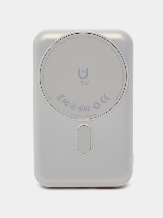 Power bank simsiz zaryadlovchi, 10000 mA/soat