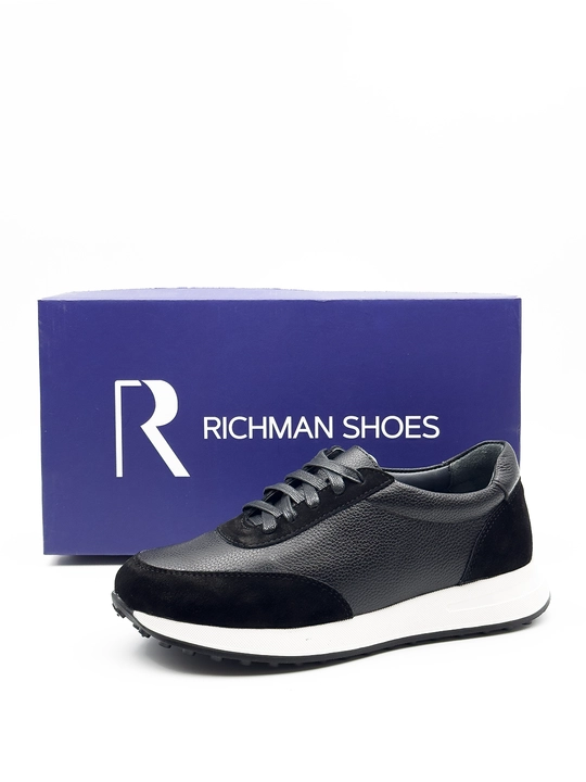 Mужские кроссовки, кожаные, удобные, осенние, 39-43 - 