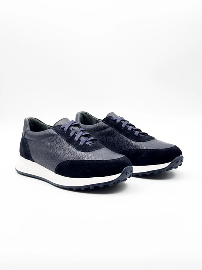 Mужские кроссовки, кожаные, удобные, осенние, 39-43 - 