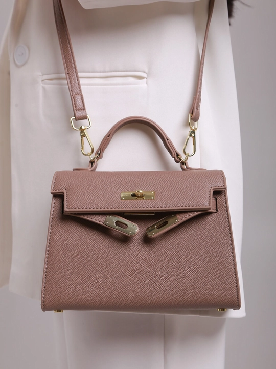 Hermes Kelly uslubidagi yelkaga o'sma kichkina ayollar sumkasi, sovg'a qizlar uchun