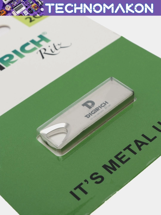 Fleshka Digirich Ritz, 2 GB, usb 2.0