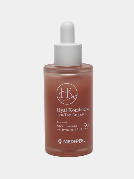 Yuz uchun tiklovchi zardob, MEDIPEEL+, Hyal Kombucha Tea-Tox Ampoule, 50 ml