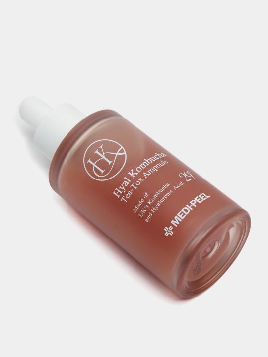 Yuz uchun tiklovchi zardob, MEDIPEEL+, Hyal Kombucha Tea-Tox Ampoule, 50 ml