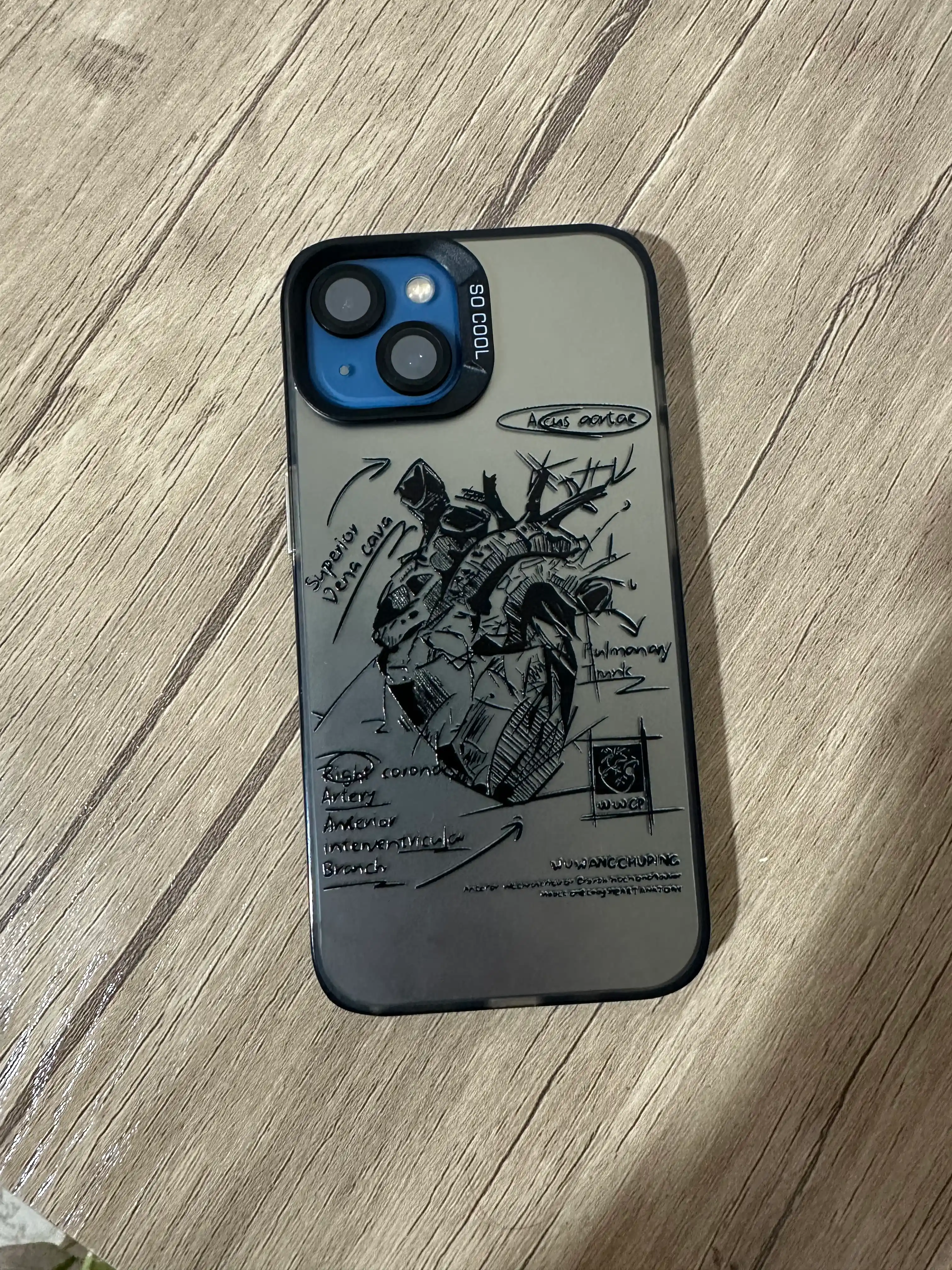 Тонкий силиконовый чехол Heart, для iPhone 12 / 13 / 14 / 15 / 16 Pro, Pro Max