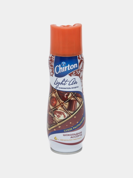 Osvejitel spreyi Chirton Light Air Shokolad assortisi, hojatxona va xonalar uchun, 300 ml