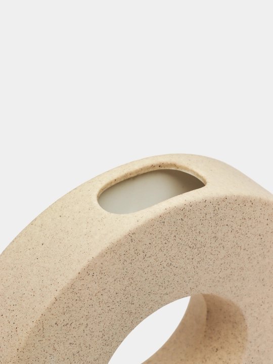 Ваза керамическая интерьерная круглая, VASE5