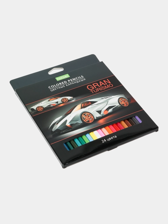 Rangli qalamlar ECO, 24 rang, Gran Turismo-CS 070883 q0000015668