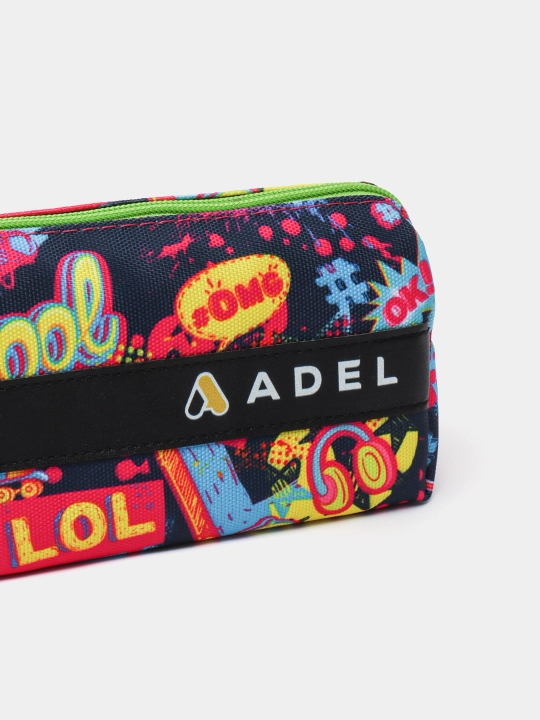 Пенал ADEL Game, 1 zip 2177000028990