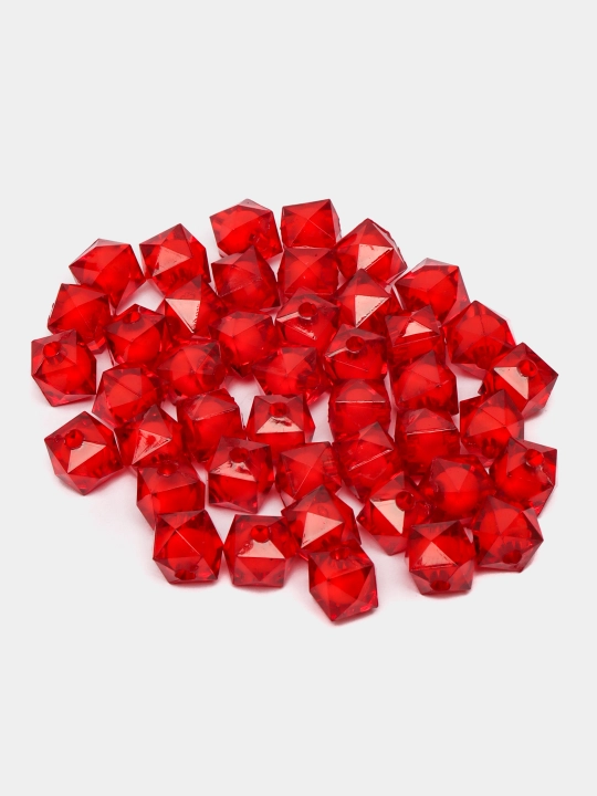 Sumka to'qish uchun xrustal munchoqlar, 10 mm, 500 g