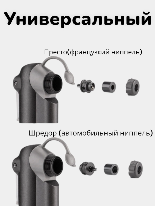 Manometrli Giyo yuqori bosimli nasos, 100psi gacha, anodlangan alyuminiy shtok