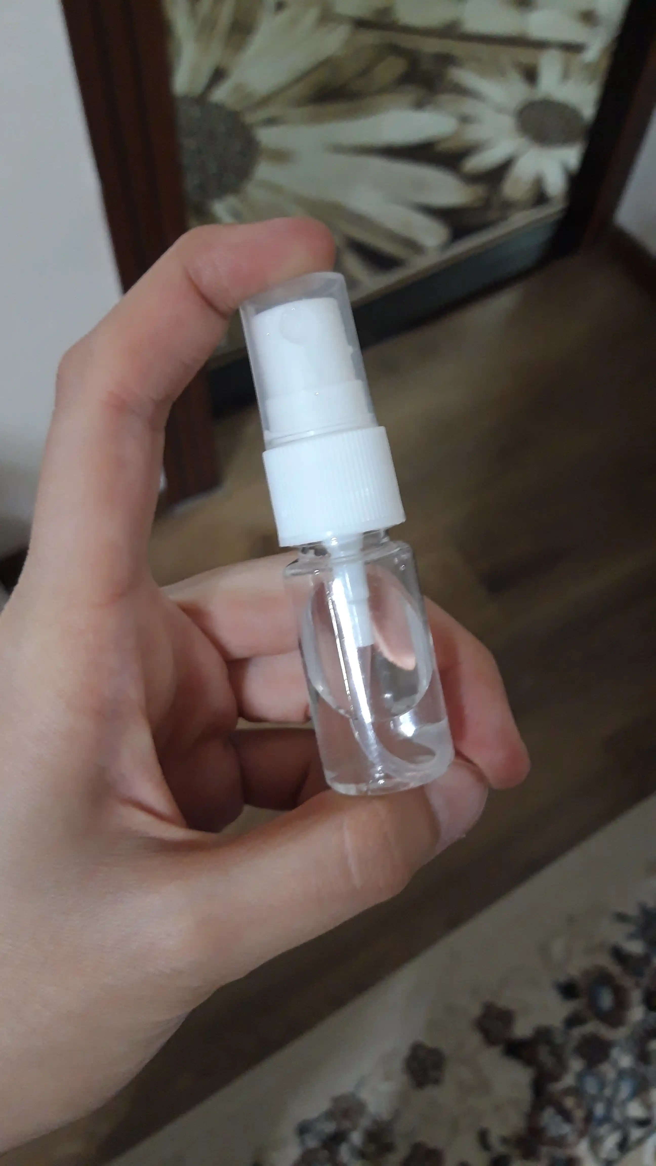 Spreyli kosmetik butilka, 10, 20, 30, 50, 60, 80, 100, 120, 150, 200, 250 ml