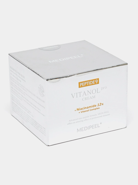 Крем для лица, MEDIPEEL+, 24K gold snail repair, Peptide 9 volume & tension, Vitanol, Volum tox, Cell toxing, 50 мл