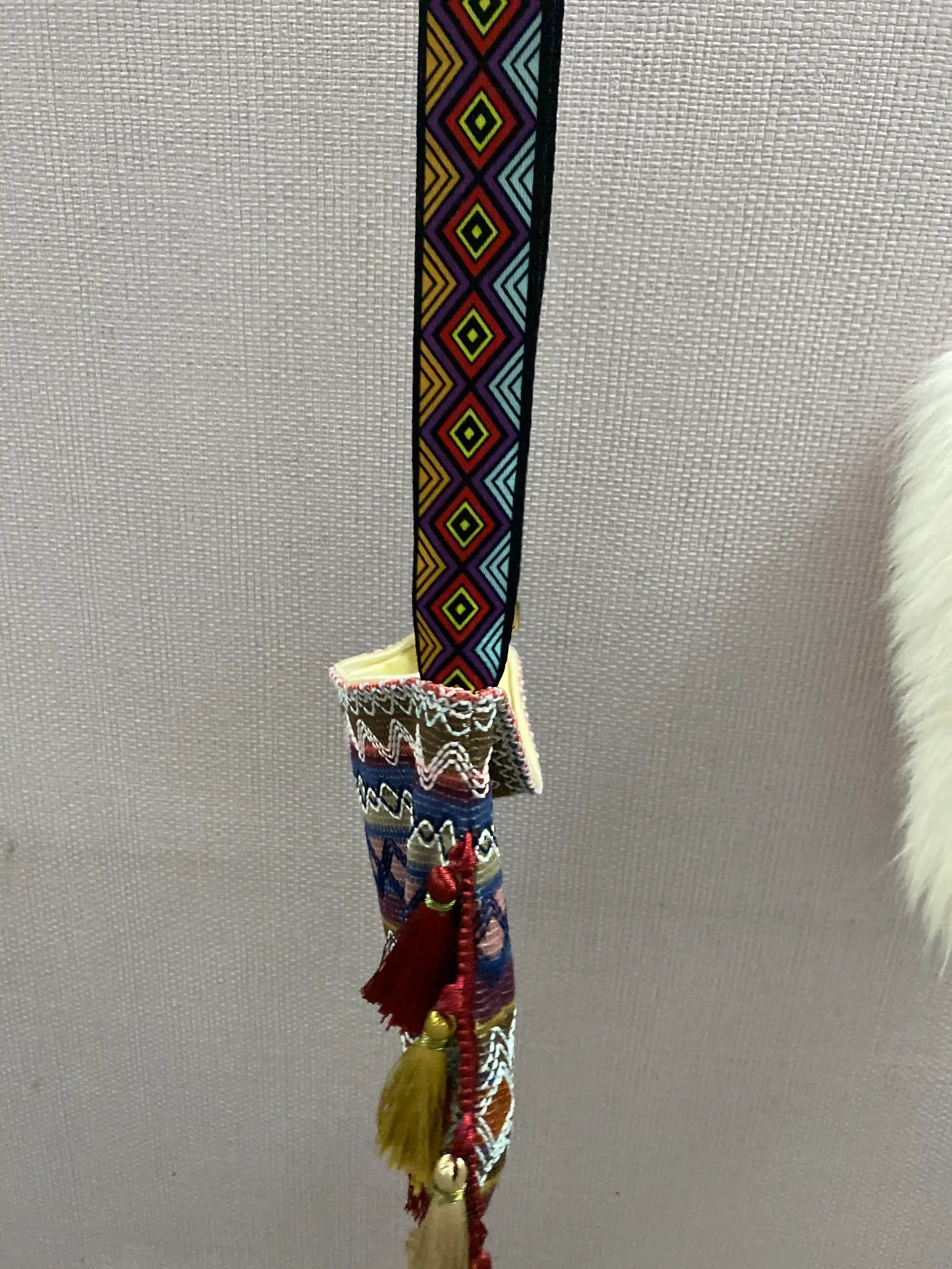 Sharqona boho uslubidagi ayollar sumkasi, kross bodi, tout