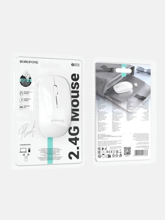 Sichqoncha simsiz biznes modeli Borofone bg14 2.4 G, 1000 DPI