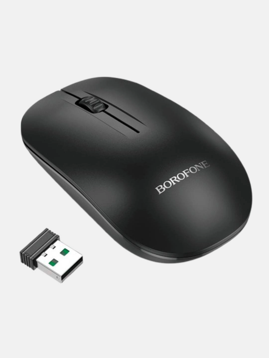 Sichqoncha simsiz biznes modeli Borofone bg14 2.4 G, 1000 DPI