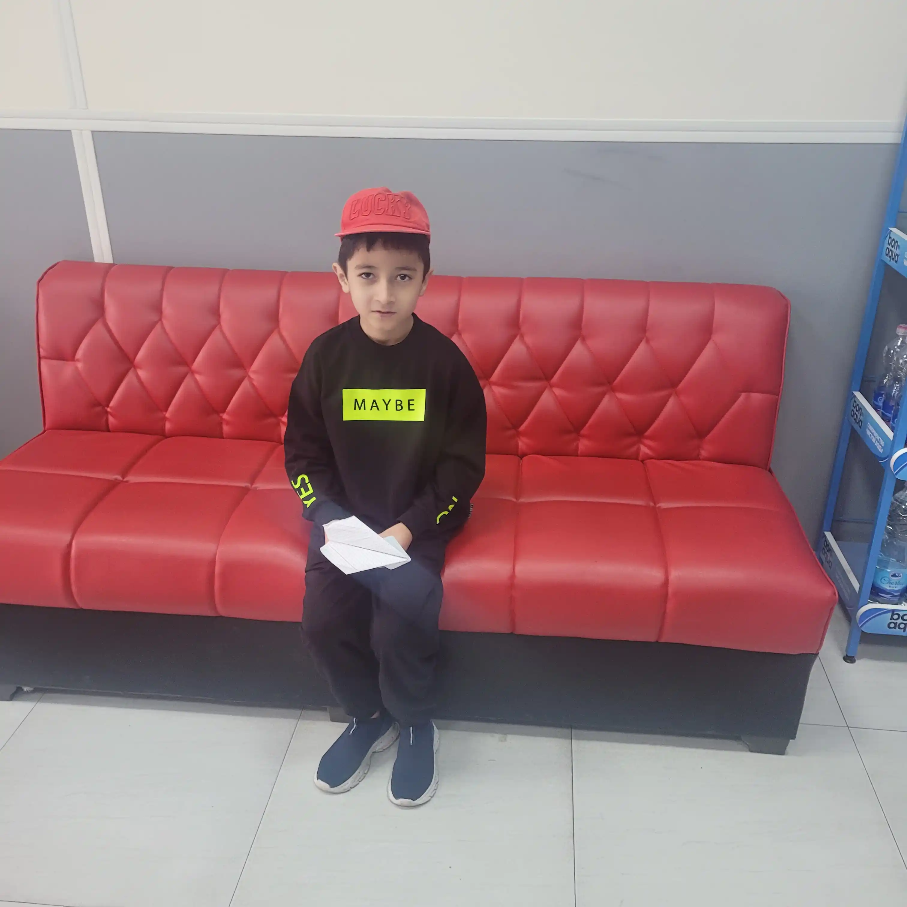 O'g'il bolalar uchun bahorgi sport kiyimlari to'plami, bosma naqshli