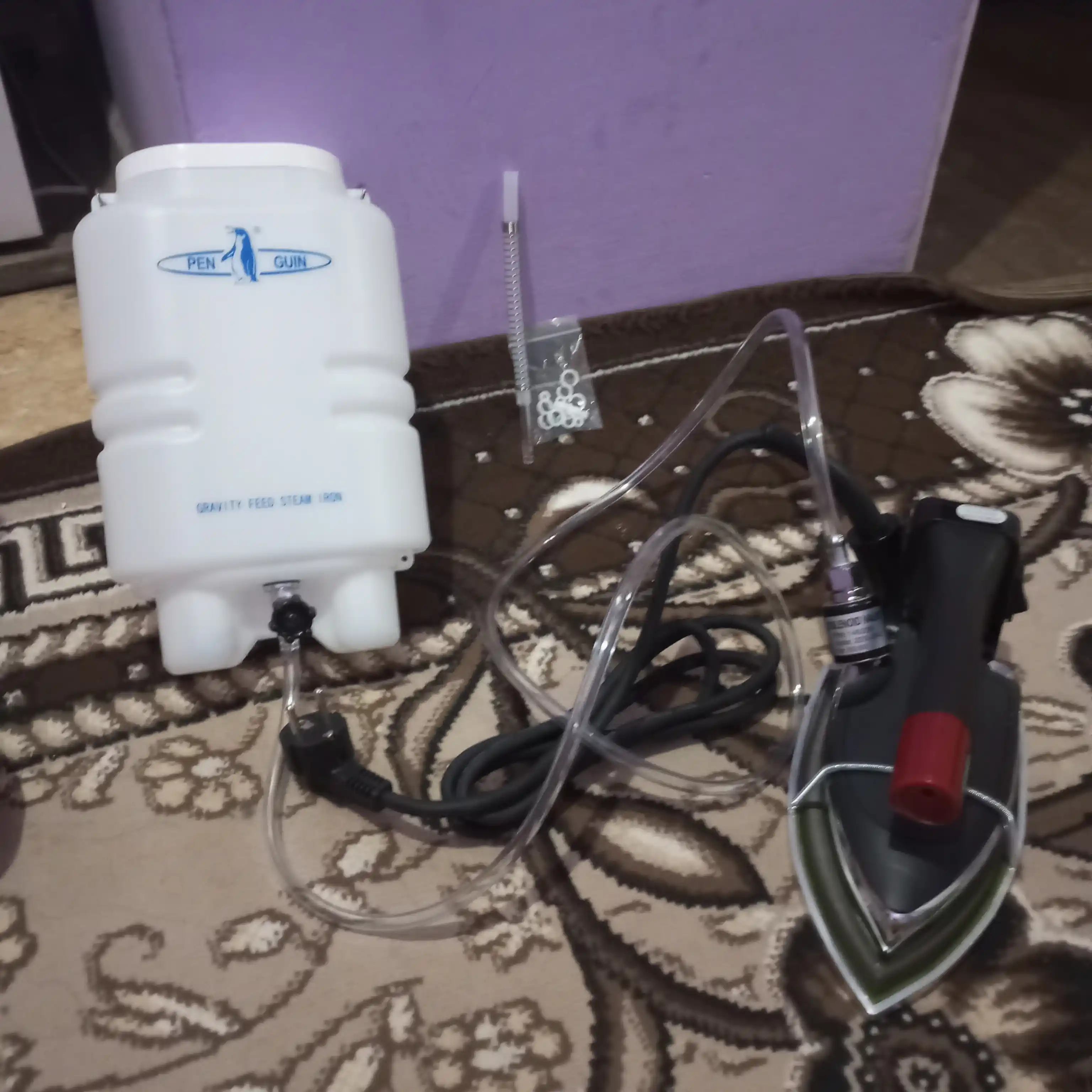 Bochkali sanoat dazmoli Pen Gun, bug' berish funksiyali Pen Guin