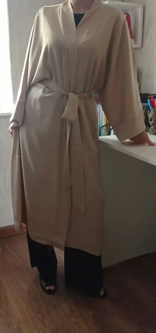 Халат кимоно, накидка на пляж, для дома