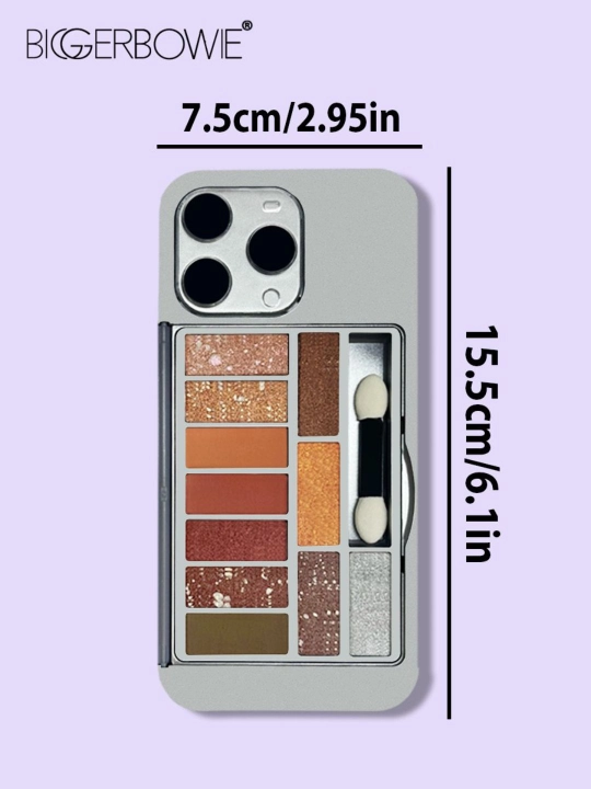 Тени для глаз в виде смартфона iPhone + кисточка и зеркало