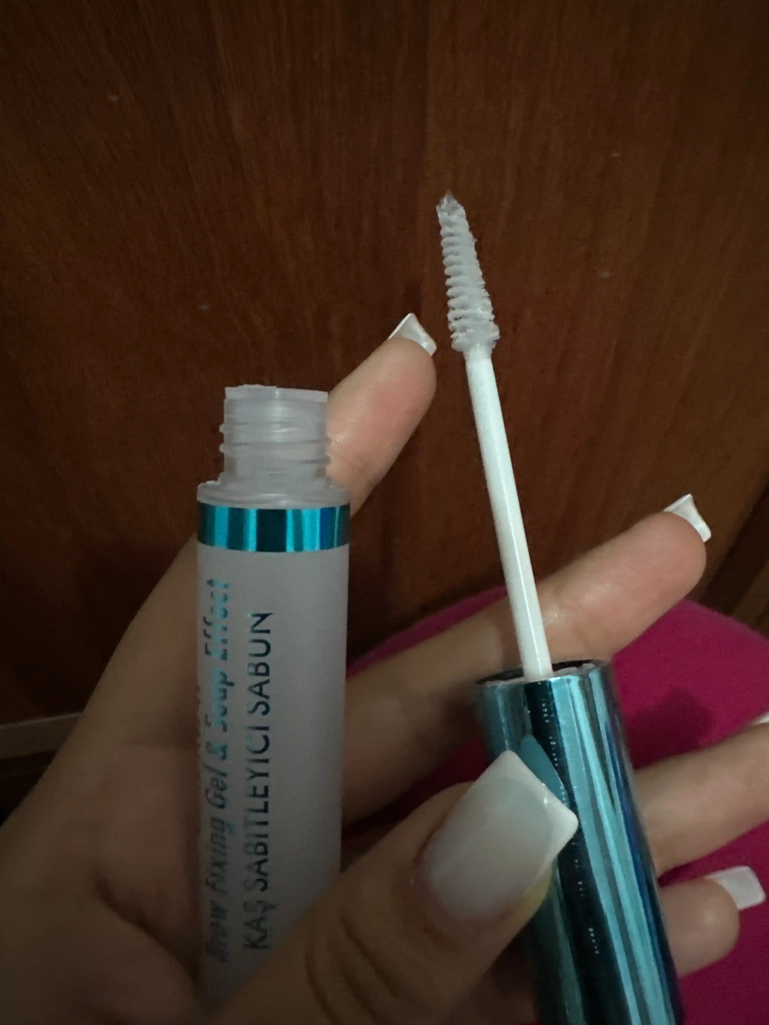 Гель фиксатор Gabrini Brow Fixing & Soap effect, для укладки бровей, прозрачный, 8 мл