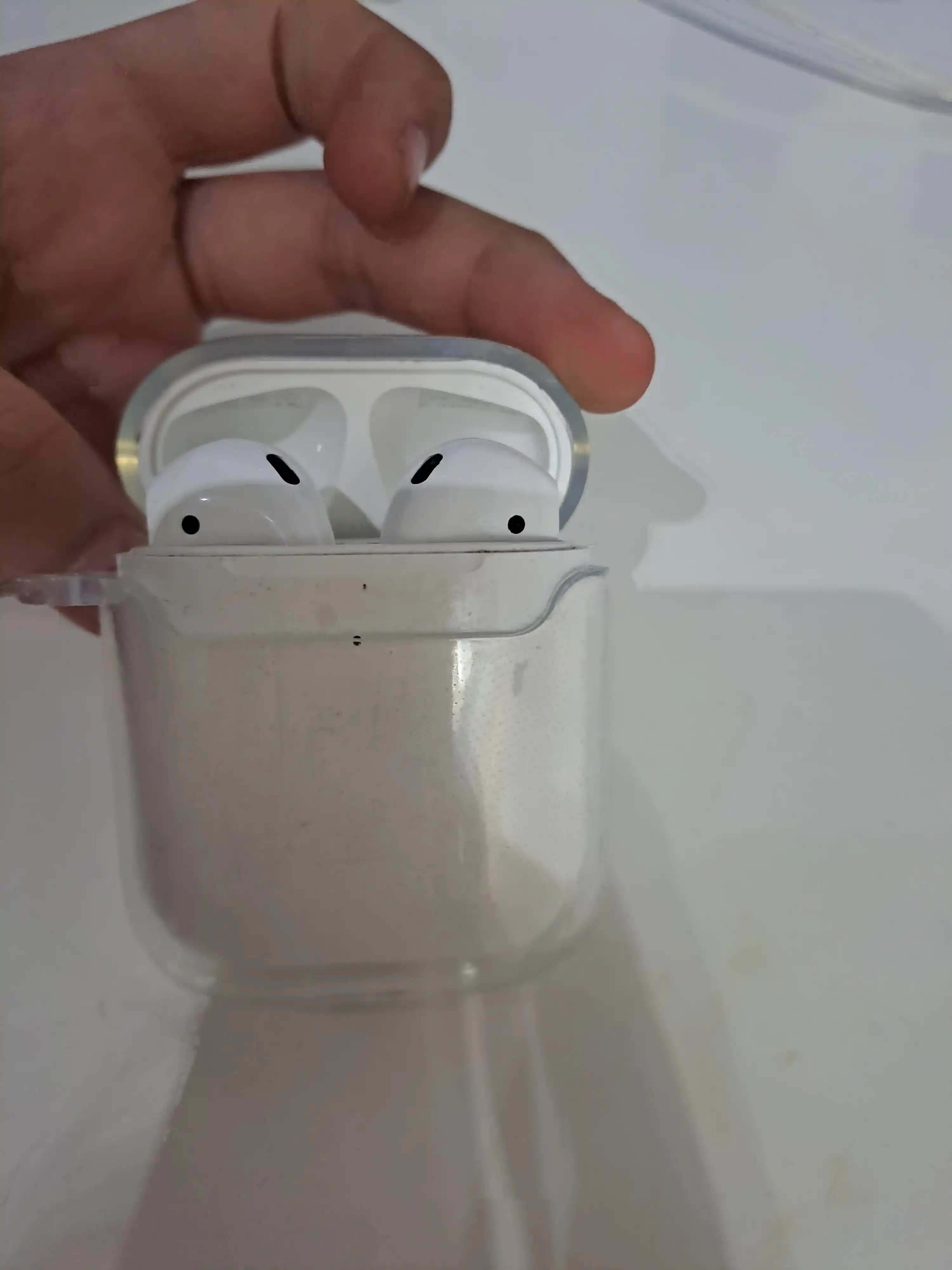 Чехол для наушников Apple AirPods 1, Pro 2, 3, силиконовый, прозрачный