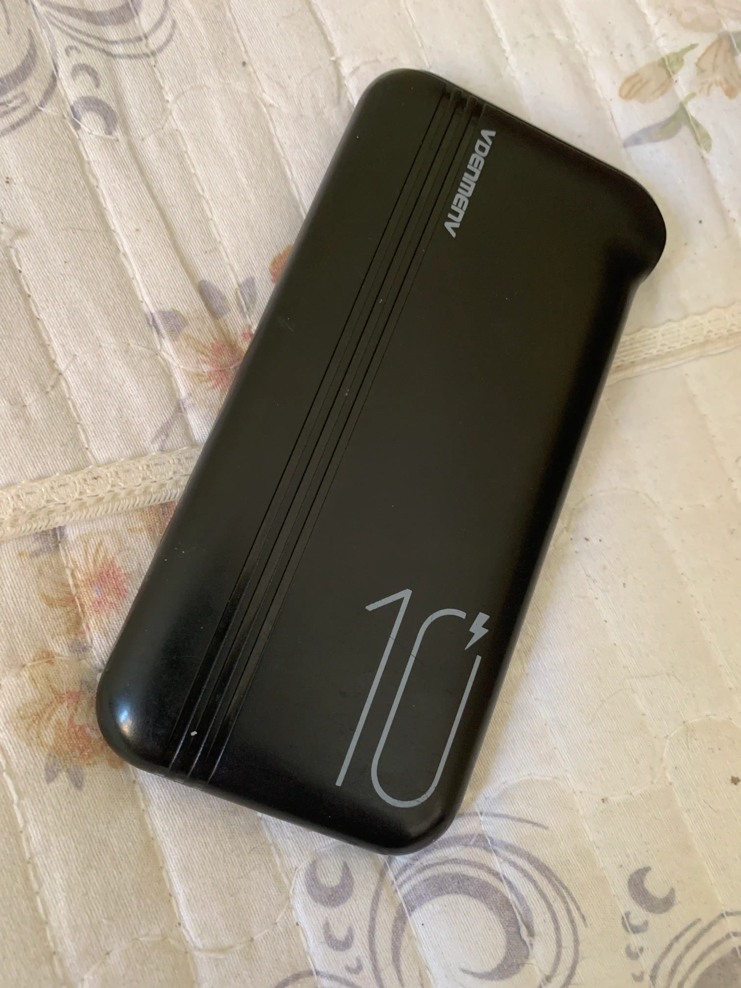 Tashqi akkumulyator Power bank 20000 mA/soat, 10000 mA/soat, tez zaryadlash kabel bilan
