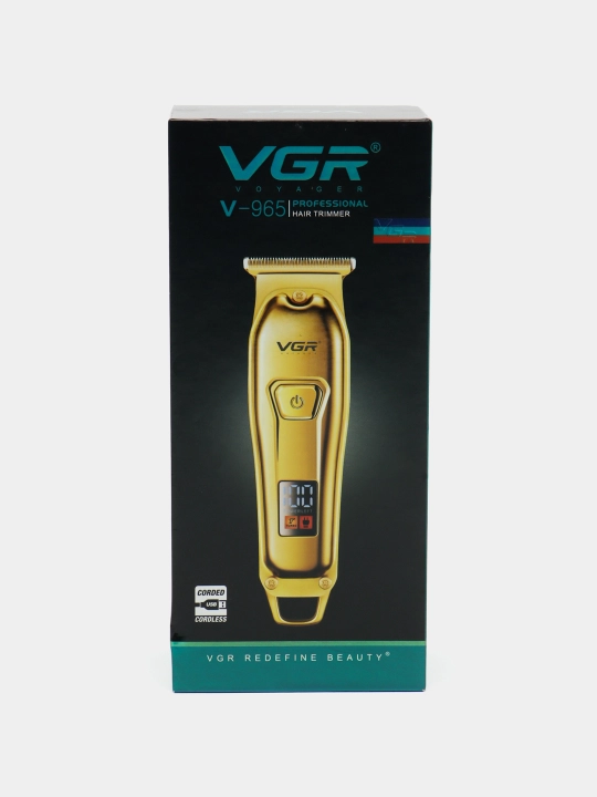 VGR, professional trimmer, simsiz, soch olish uchun