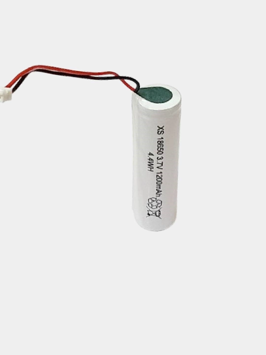 Аккумулятора Li-ion 18650, 3.7V 1200mAh 4.4Wh