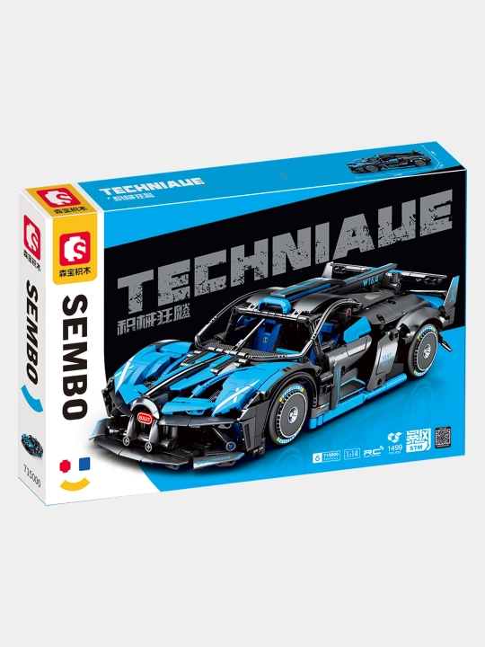 Конструкторский набор Techniaue 1:14 Bugatti - 