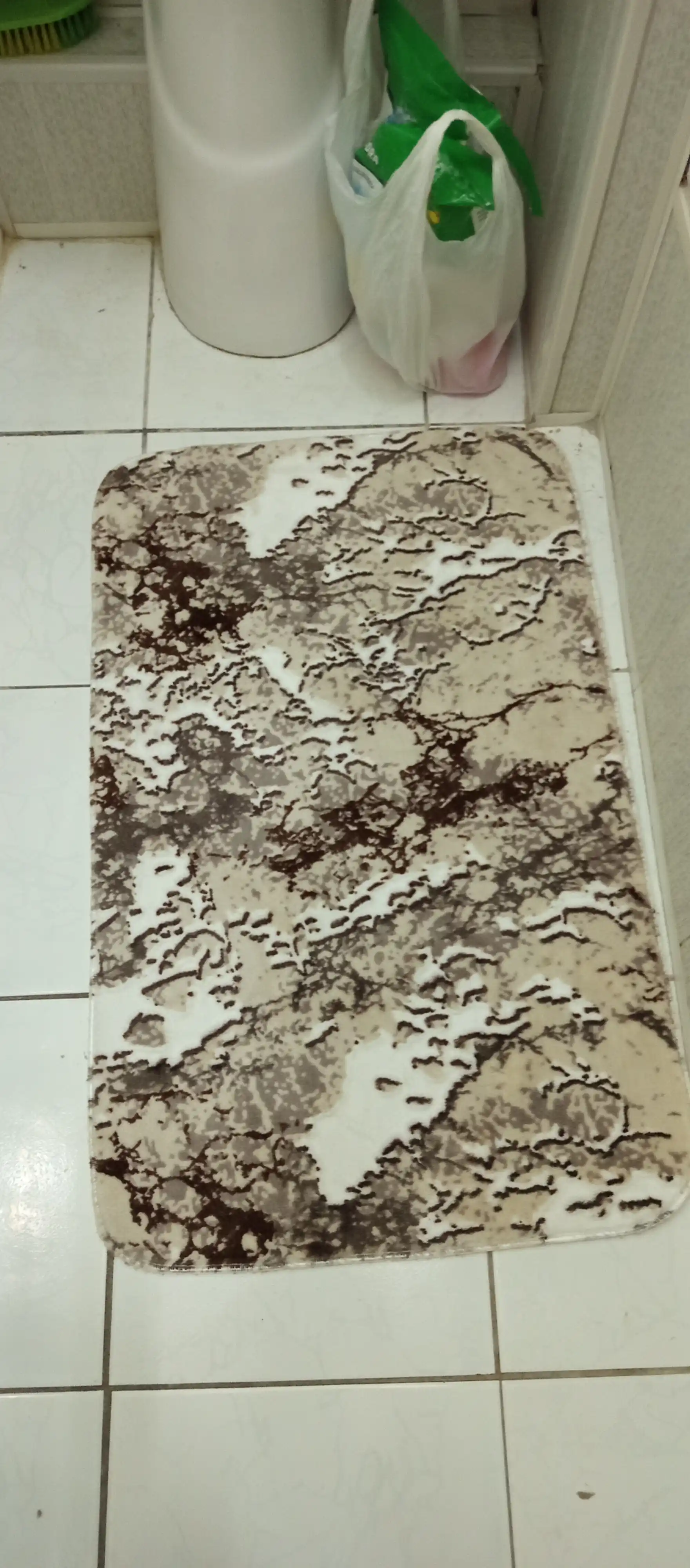Коврик для ванной и туалета, анти-скользящий, 80x50 см / 40x50 см