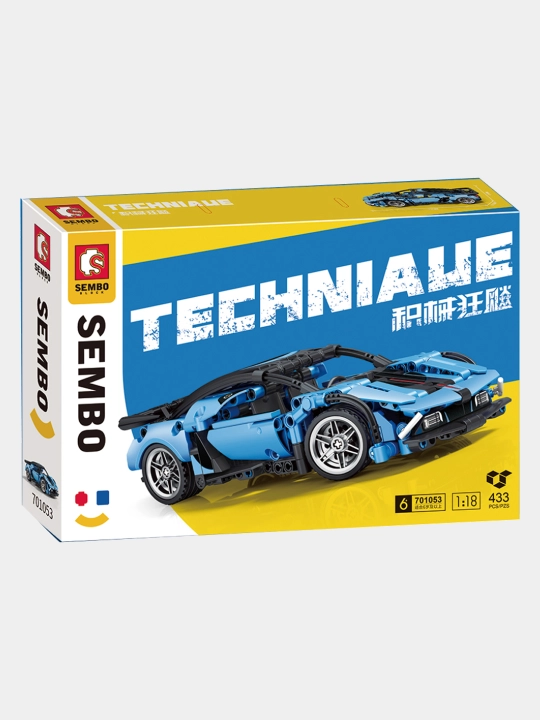 Qurilish to'plami Techniaue 1:18 Blue - 