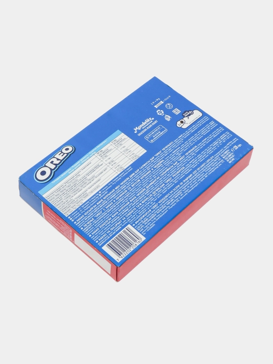 Печенье Oreo, с какао и начинкой со вкусом клубники, 228 г