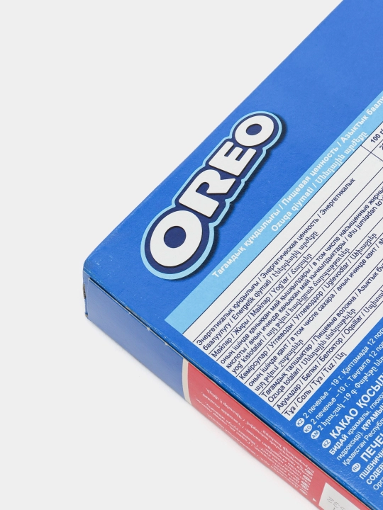 Печенье Oreo, с какао и начинкой со вкусом клубники, 228 г