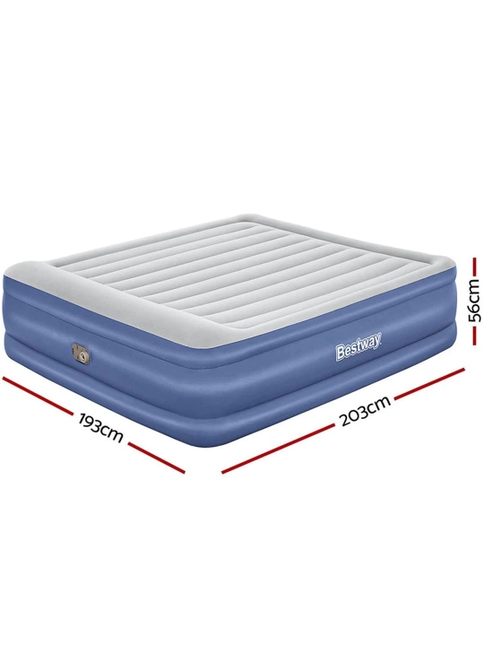 Keng havo matras-to'shak, 203 * 193 * 56 sm, Bestway 67692