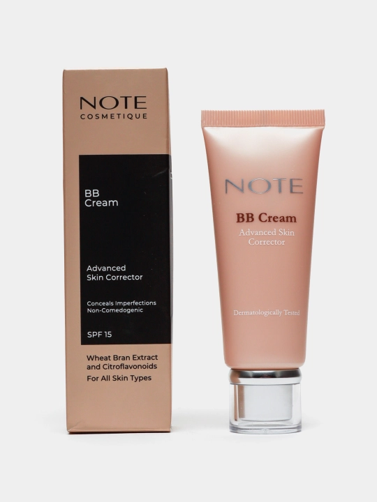 BB крем NOTE Advanced Skin Corrector SPF15 35 мл, тон для лица, натуральное покрытие