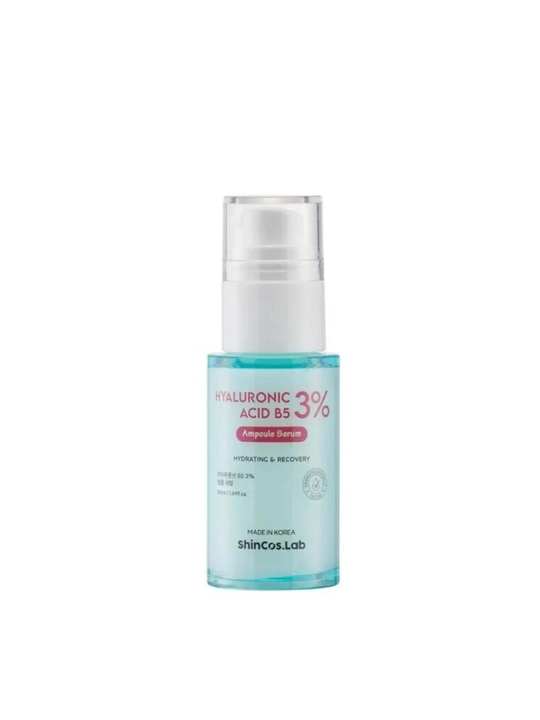 Yuz uchun zardobi, ampuladagi, ShinCos.Lab Hyaluronic Acid B5 3% Ampoule Serum, 50 ml