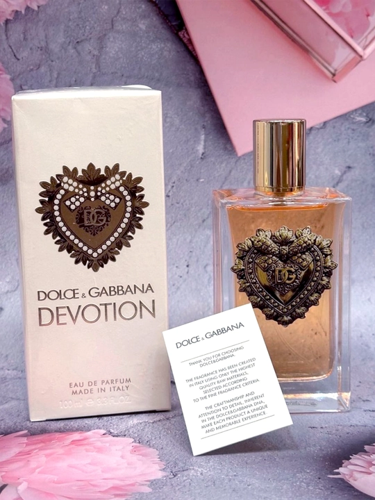 Ayollar va qizlar uchun parfyumlangan suv Dolce & Gabbana Devotion EAU de parfum, 100 ml
