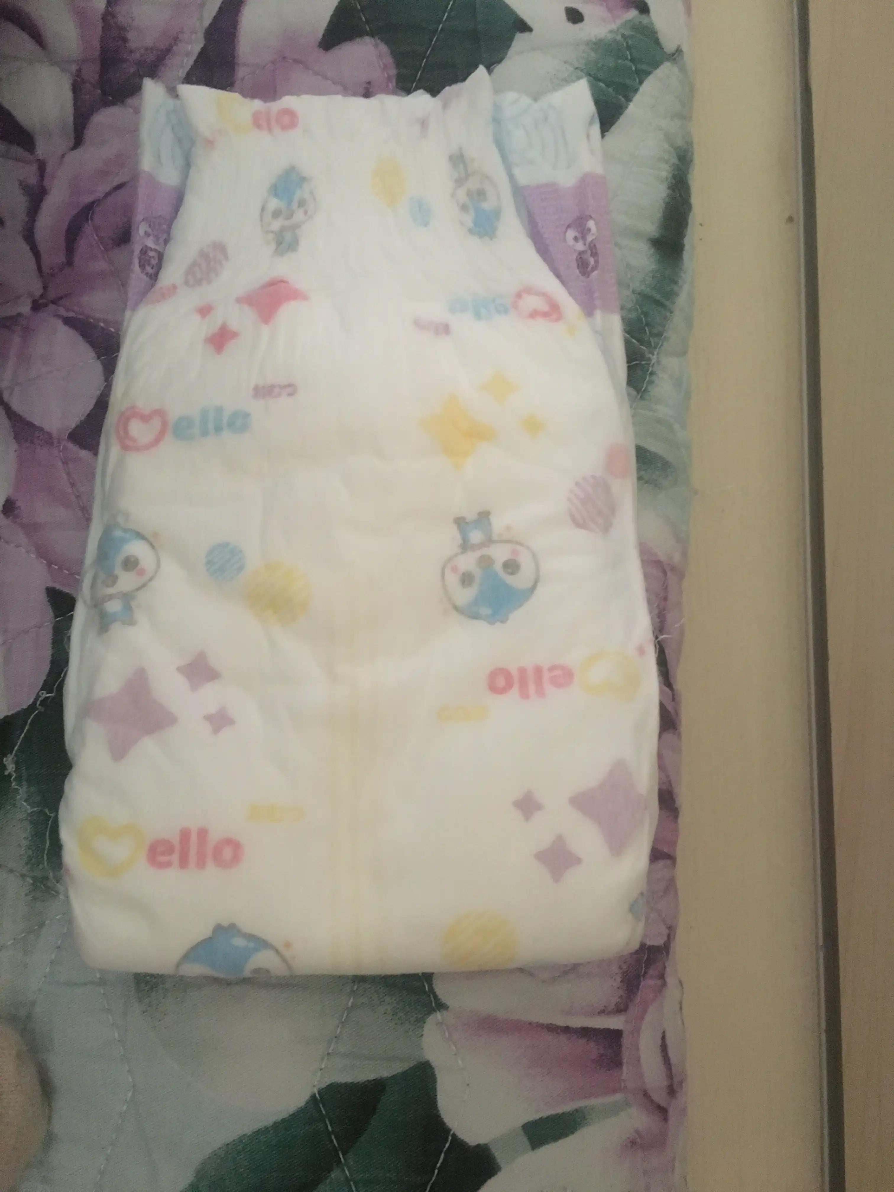 Yangi tug'ilgan chaqaloqlar uchun tagliklar MELLO,  S 4-8 kg, 72 dona