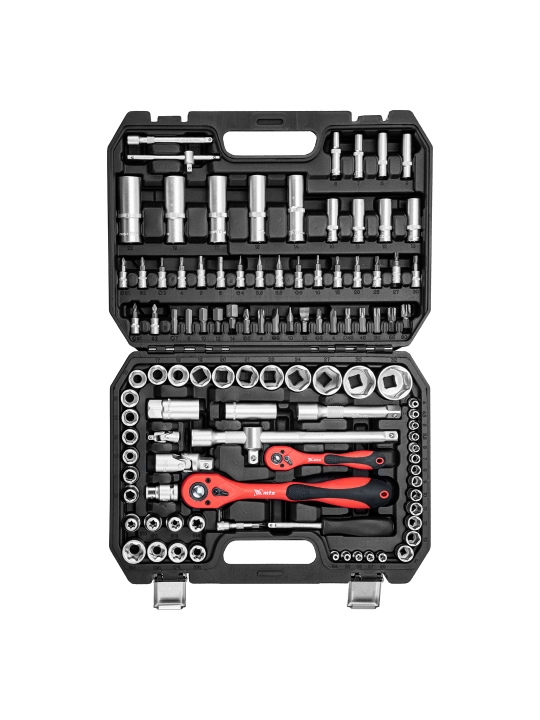 Набор инструментов МТХ, 1/2", 1/4", CrV, кейс, 108 предметов, 135119