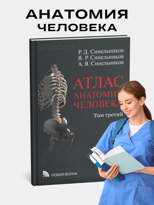 Atlas anatomii cheloveka, Sinel'nikov, Tom 3 - 