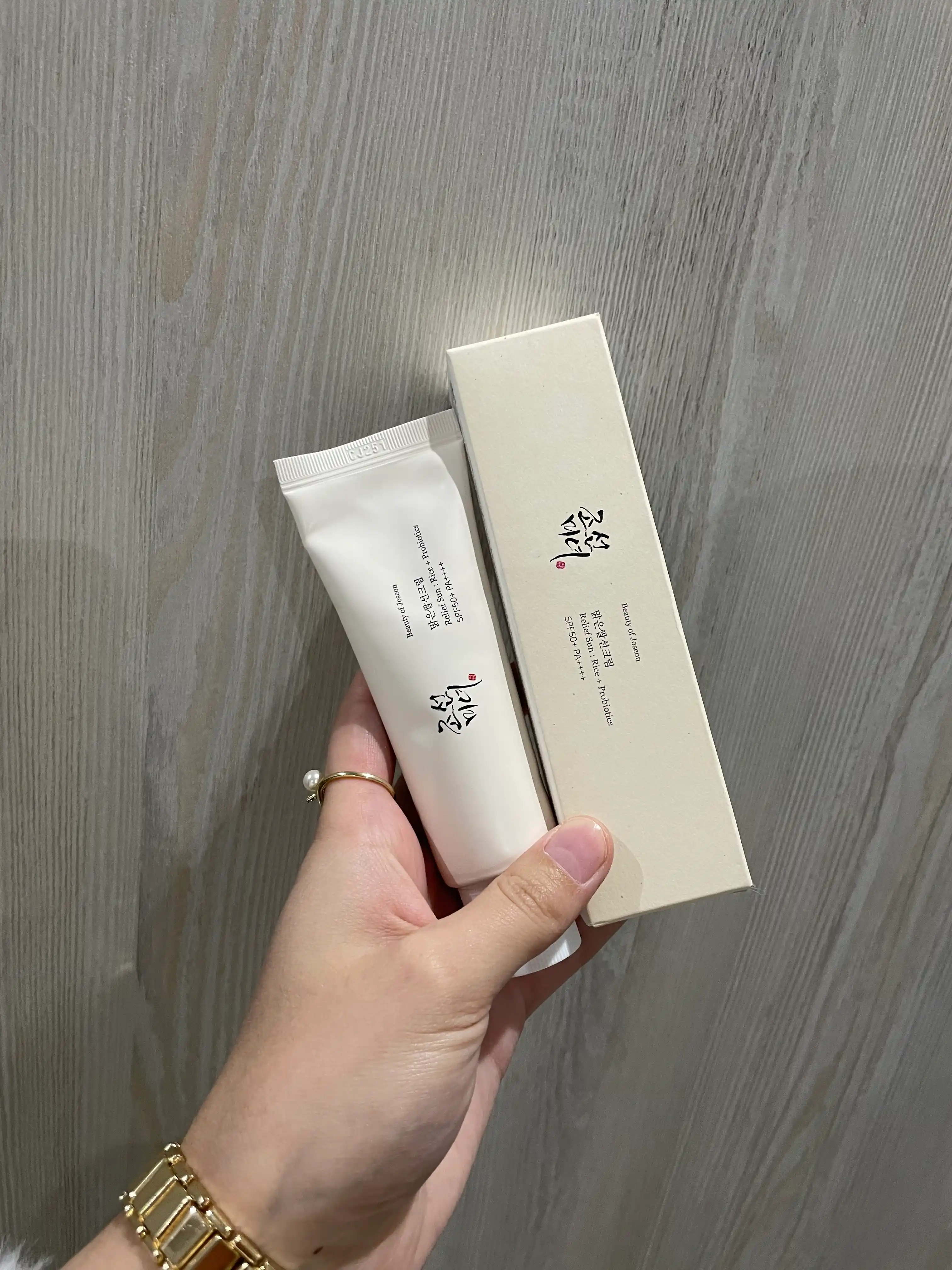 Солнцезащитный крем с пробиотиками Beauty of Joseon Relief Sun SPF 50+ PA++++, 50 мл