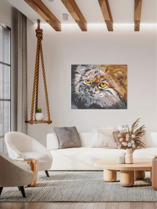 Картина рисование по номерам ARTERY "Котики", раскраска на холсте, 40 * 50 см