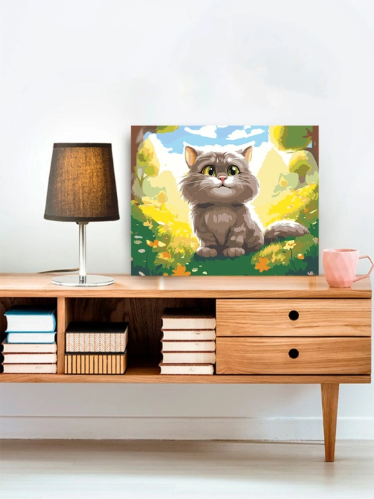 Картина рисование по номерам ARTERY "Котики", раскраска на холсте, 40 * 50 см