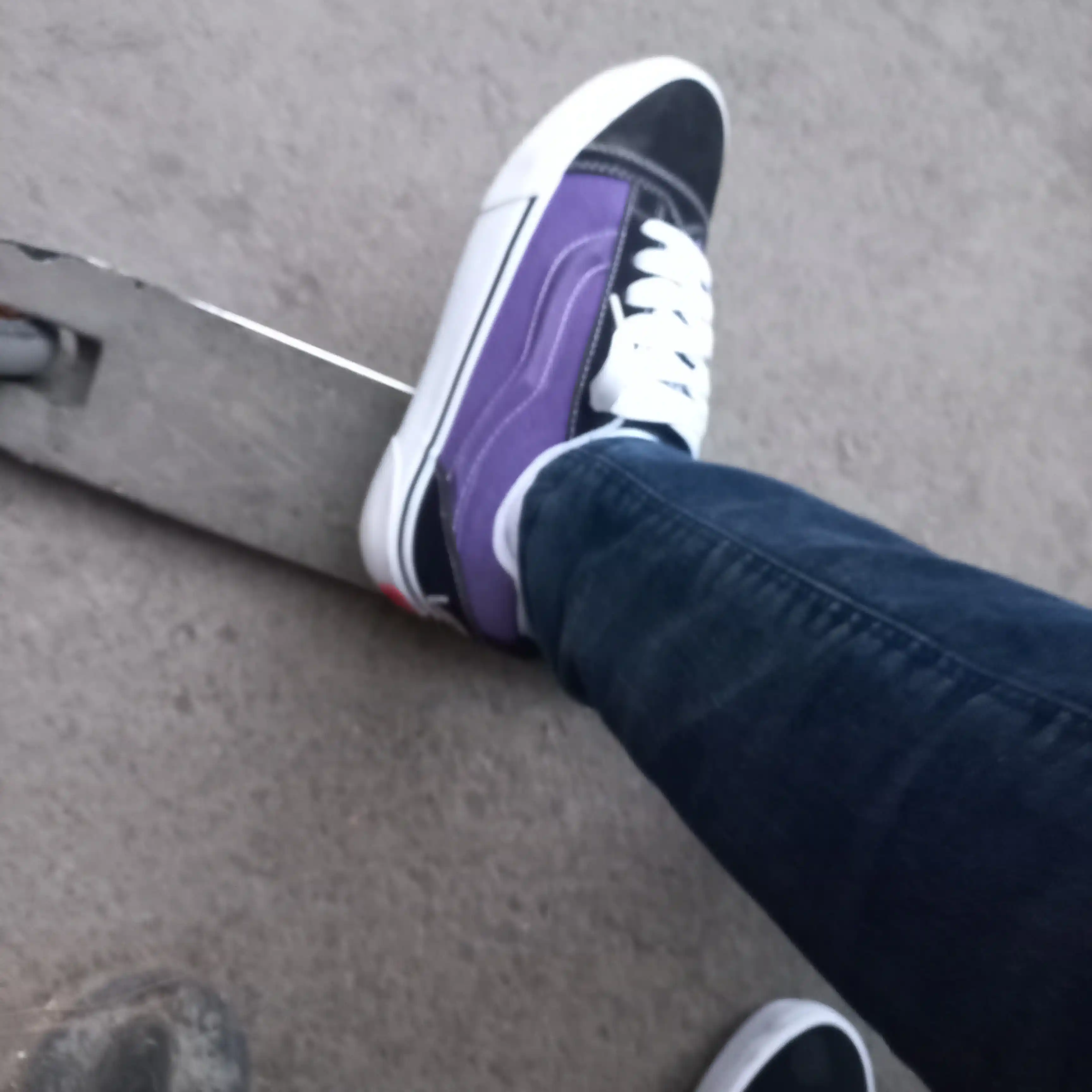 Ayollar, erkaklar, o'smirlar krossovkalari, Vans Knu Skool x Potato, sport, 35-40